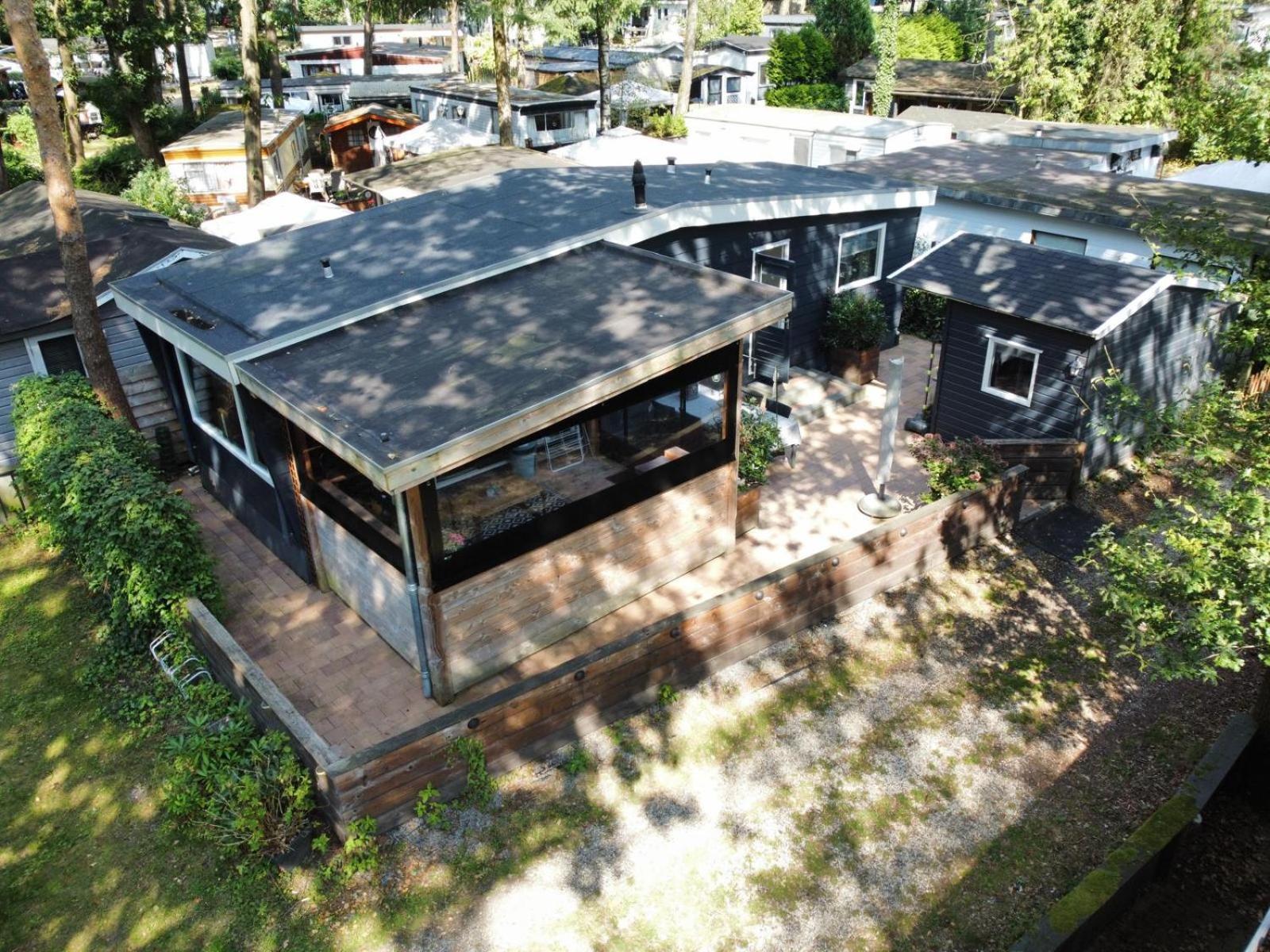 Chalet Bosrijk Midden In De Natuur-Eten&Drinken-Activiteiten-Ontspanning-En Nog Veel Meer Hoenderloo Eksteriør billede